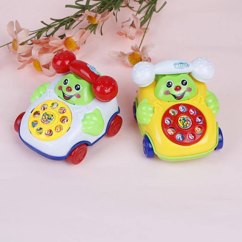 1Pc Baby Toys Music Cartoon Phone Educational Developmental Kids Toy Gift