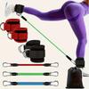 6 Pieces Ankle Bands Leg Workout - Adjustable And Breathable Ankle Bands For Muscle Building, Power Bursts And Leg Sculpting