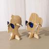 WTEMPO DIY Glasses Holders & Stands Modern Abstract Face Design Eyeglass Holders Glasses Compact Desktop Organizer for Home/Office