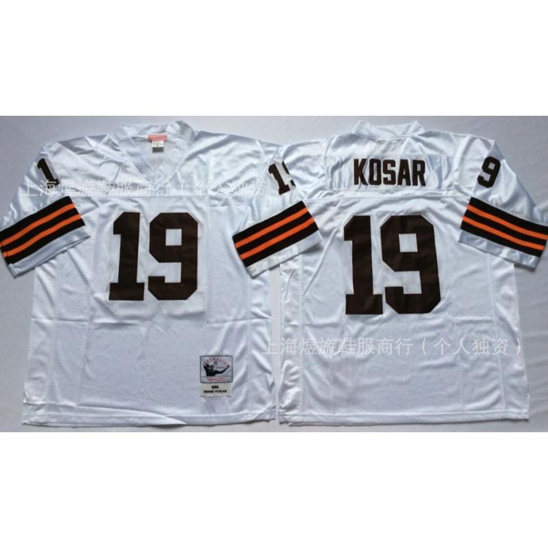 Cleveland Browns Retro Football Jersey 32 19MN NFL Style Fan Apparel Men Sports Team Support