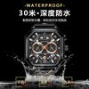 Watch Multifunctional Quartz Watch Men'S Watch Luminous Hollow Watch
