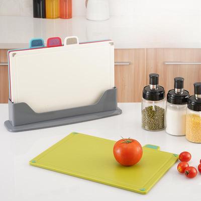4dílná sada kuchyňských krájecích desek pro potraviny, pro ovoce a vařené potraviny