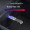 BFNWZ1 Tesla Automobile USB3.0 To Interface Fast Transmission Speed Multi-device Universal Car Accessories with Transmission Light