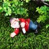 Mini Resin Moss Micro Landscape Decoration Outdoor Fairy Miniature Garden Dwarf Ornaments Handicraft Flower Pot Accessories Elf