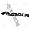 1Pc 4Runner Emblem Badge Rear Trunk Decals Decoration Stickers For Tundra Tacoma 4runner Pickup Trucks Car Styling Car Accessories