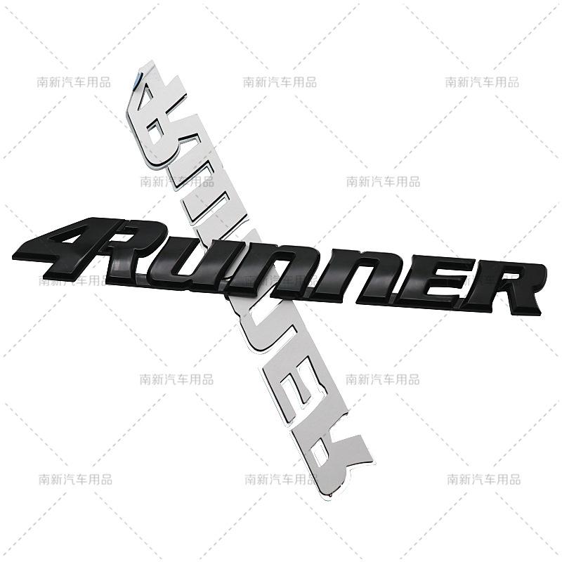 1Pc 4Runner Emblem Badge Rear Trunk Decals Decoration Stickers For Tundra Tacoma 4runner Pickup Trucks Car Styling Car Accessories