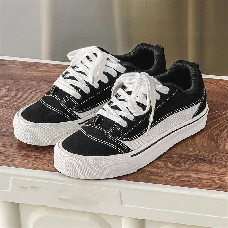 Мужская и женская спортивная и повседневная парусиновая обувь 35 чёрный