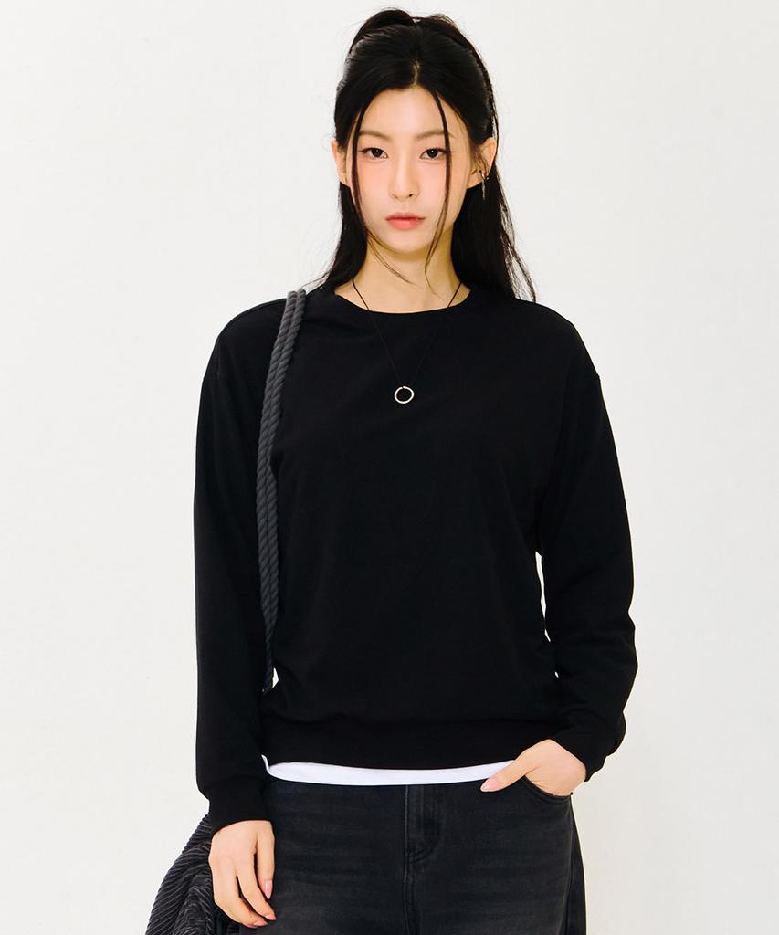 CHASECULT Women'S Essential Daily Sweatshirt - Black