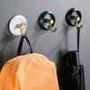 Multi-purpose Wall Hooks Door Keys Cloth Coat Hook Bathroom Towel Robe Hanger Hook Adhesive Kitchen Rack Shelf Bag Hook