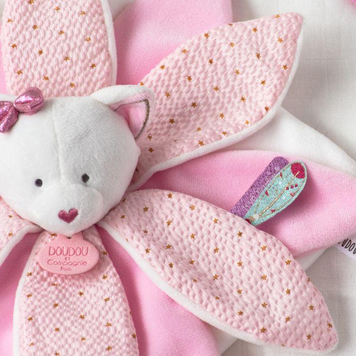 DOUDOU ET COMPAGNIE Attrape-rêve - Doudou Chat 26cm