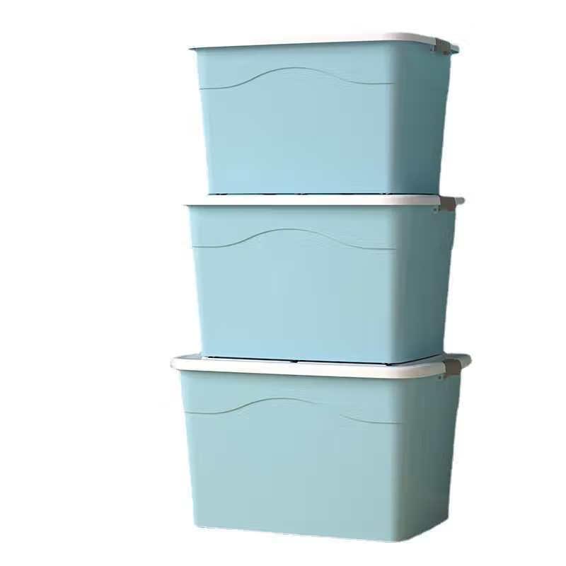 Diwanjia Extra Large 6-Wheel Thickened Plastic Storage Box