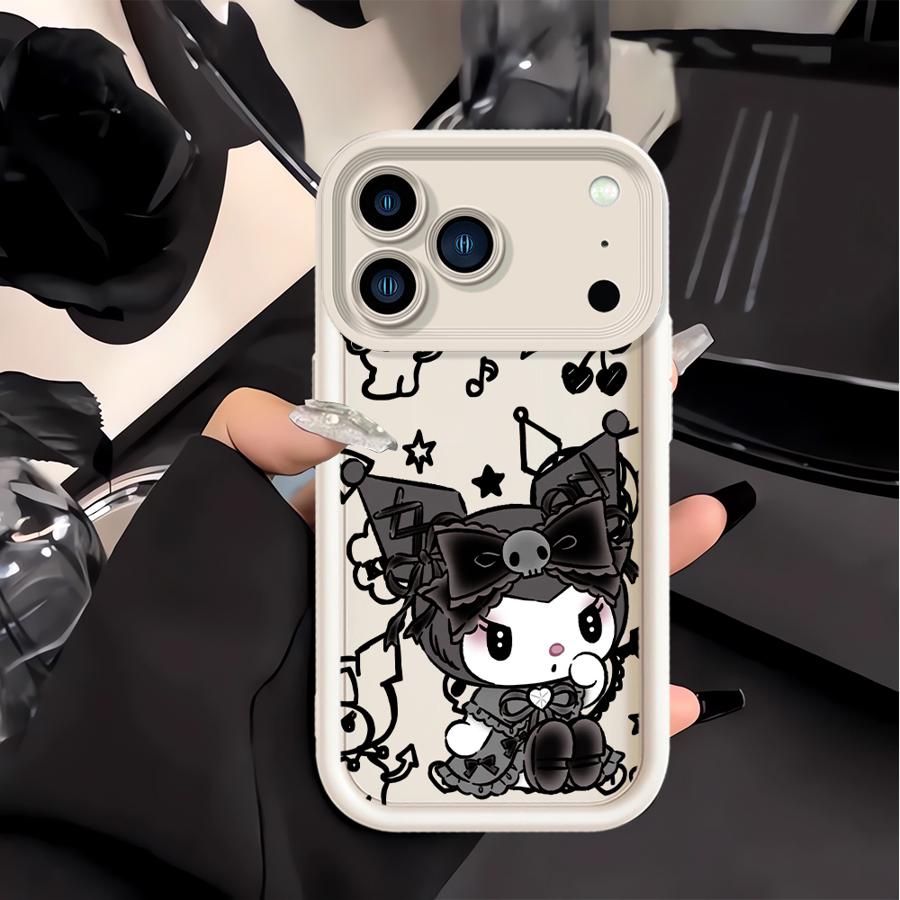 Phone Cover Case for Apple iPhone 17 Pro Max 14 Plus 12 Air XS 16 15 11 16e XR 13 Mini Sanrio Cool Kuromi