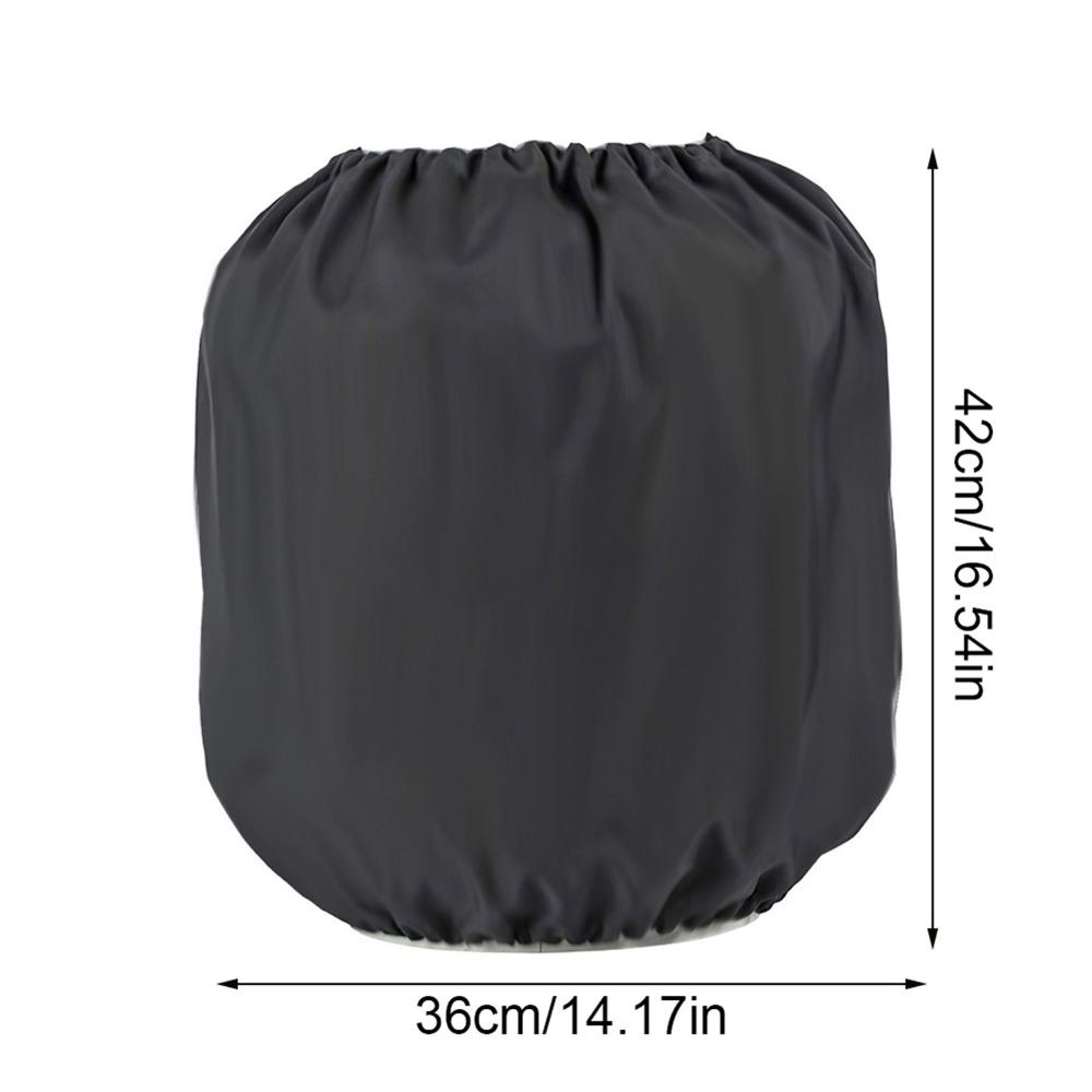 Black Gas Tank Cover Oxford Cloth Gas Tank Protective Bag Durable Gas Cylinder Cover  Outdoor Use