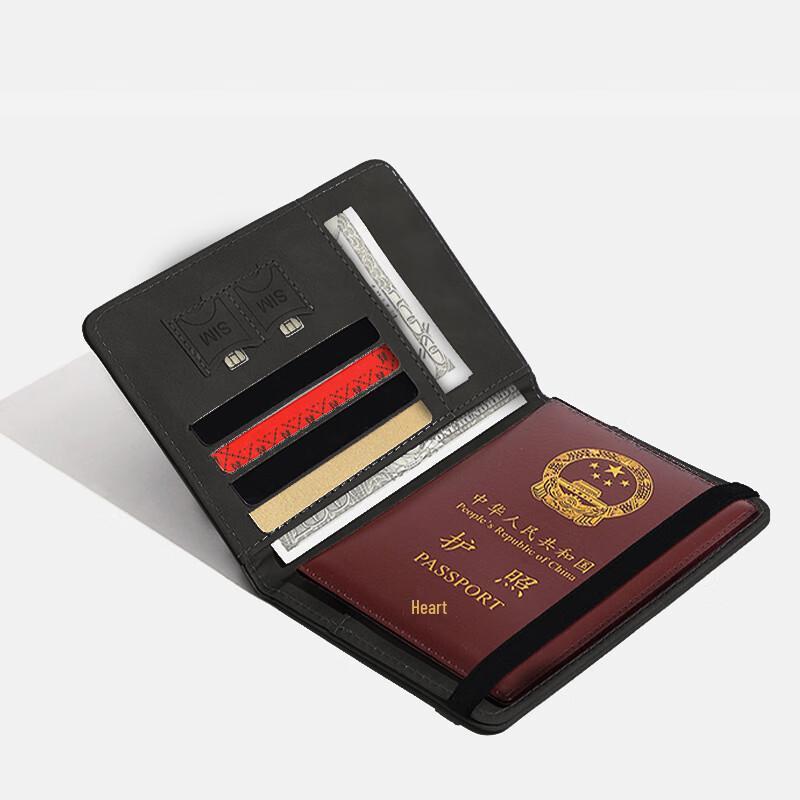 Portapasaporte de Viaje con Bloqueo RFID