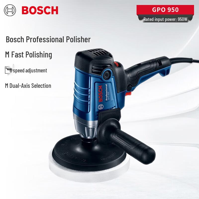 Bosch GPO 950 Professional Car Polisher CN plug (adapter included)