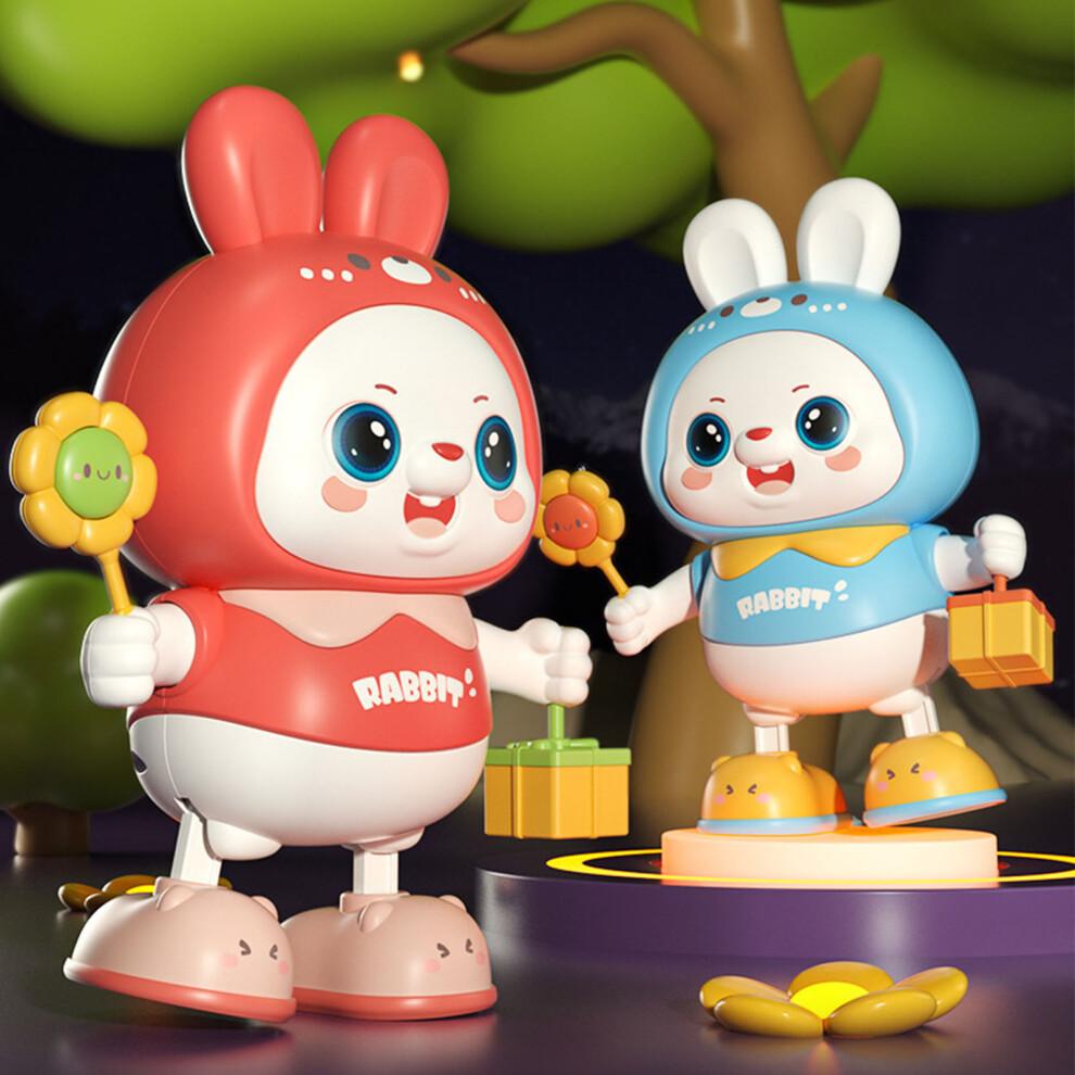 Electronic Pink Dancing Bunny Toy for Newborns – Musical & Head Up