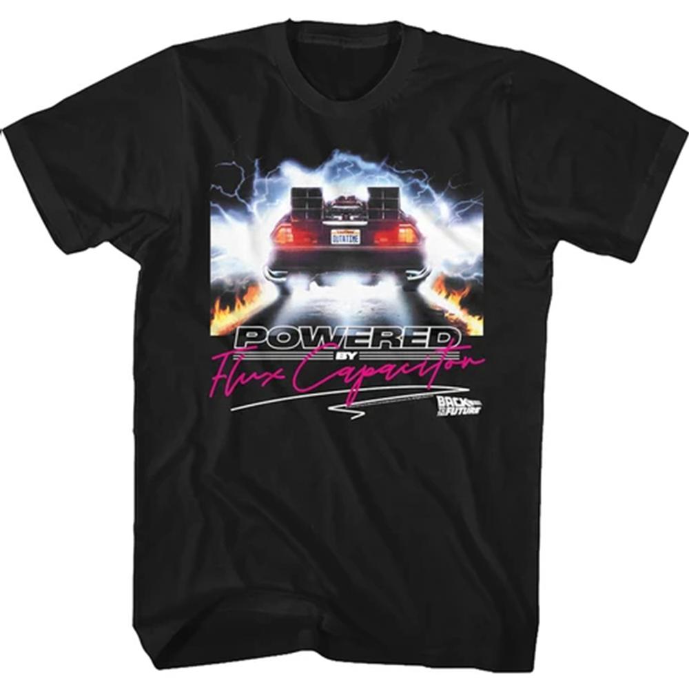 T Shirt for Men Camiseta Summer Short Sleeve T Shirts Back To Future Tee Tops Streetwear