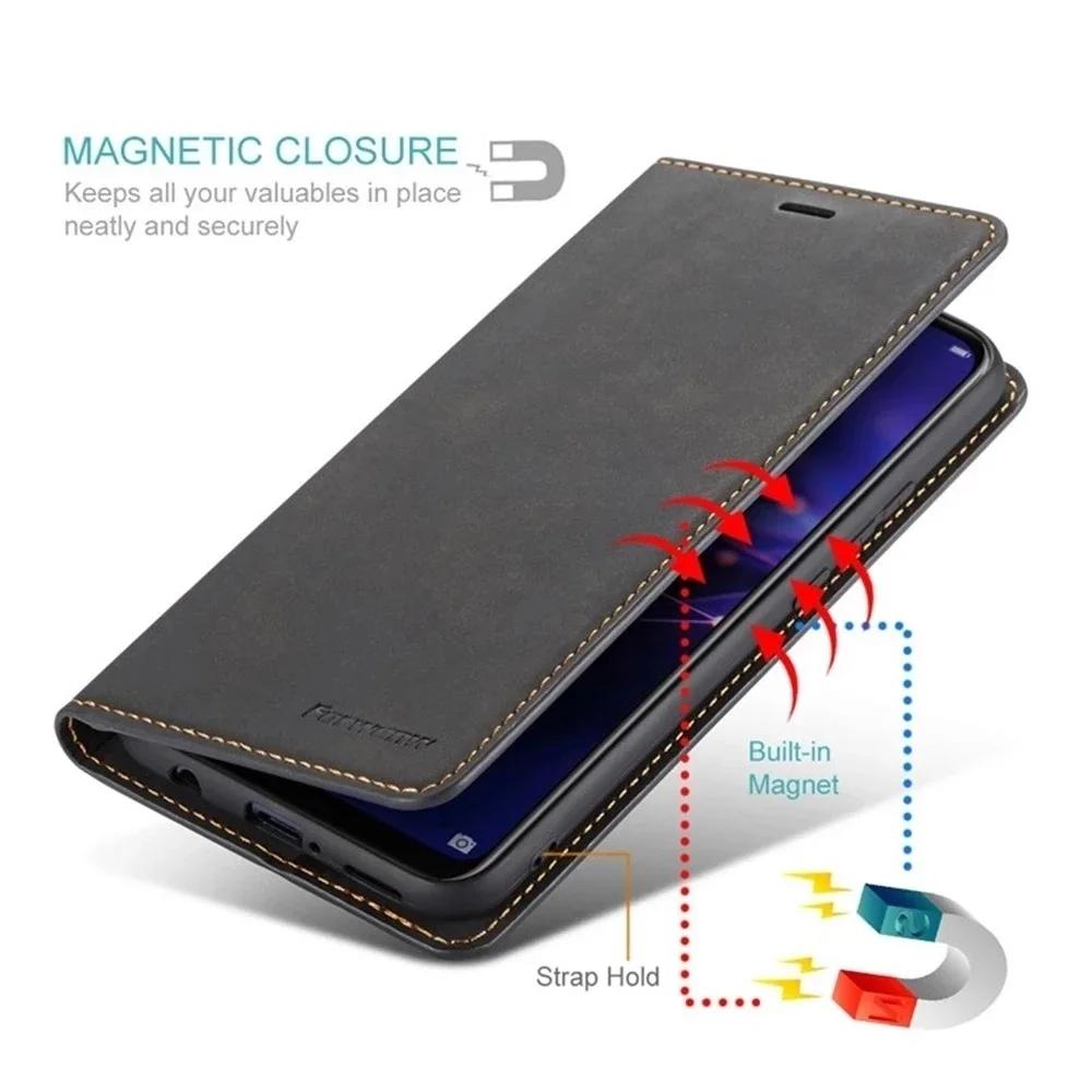 Wallet Leather Case for Samsung Galaxy S25 S24 S23 S22 S21 S20 FE Ultra Plus S10 A16 A15 A14 A56 A55 A54 A53 A52s 5G Flip Cover