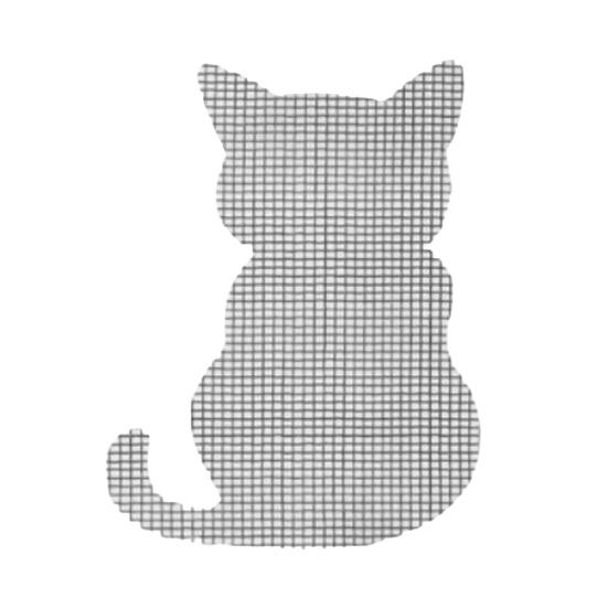 10Pcs Decorative Window Screen Self-Adhesive Animal Repair Patches Mesh A