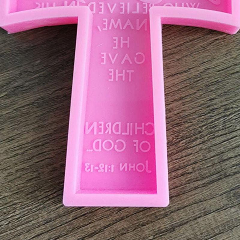 Kreuz Harzformen,Epoxidharz Kreuzformen Silikonformen für Schlüsselanhänger DIY Bastelarbeiten Halskette Schmuckanhänger Herstellung Hallowee