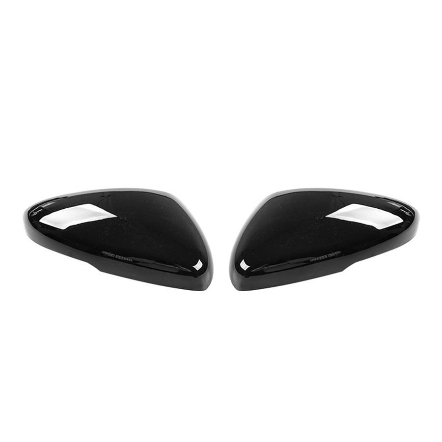 Baking Varnish Black Abs Rearview Side Mirror Cover For Honda Accord 2018-2021
