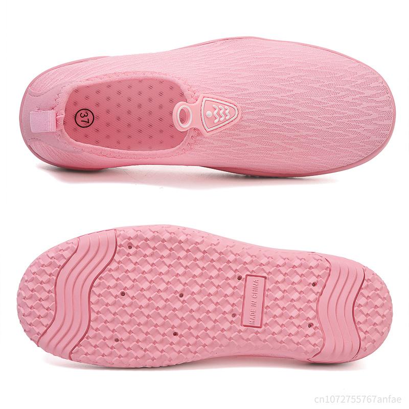 Nouvelles Chaussures de Plage Pieds Nus pour Hommes Femmes Chaussures d'Eau de Natation Baskets Gym Pieds Nus Gué Rivière Mer Plongée Extérieur Eau Surf