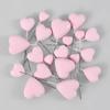 20PCS Glitter Balls Cake Topper Balls DIY Craft Glitter Cake Toppers  For Wedding Celebration