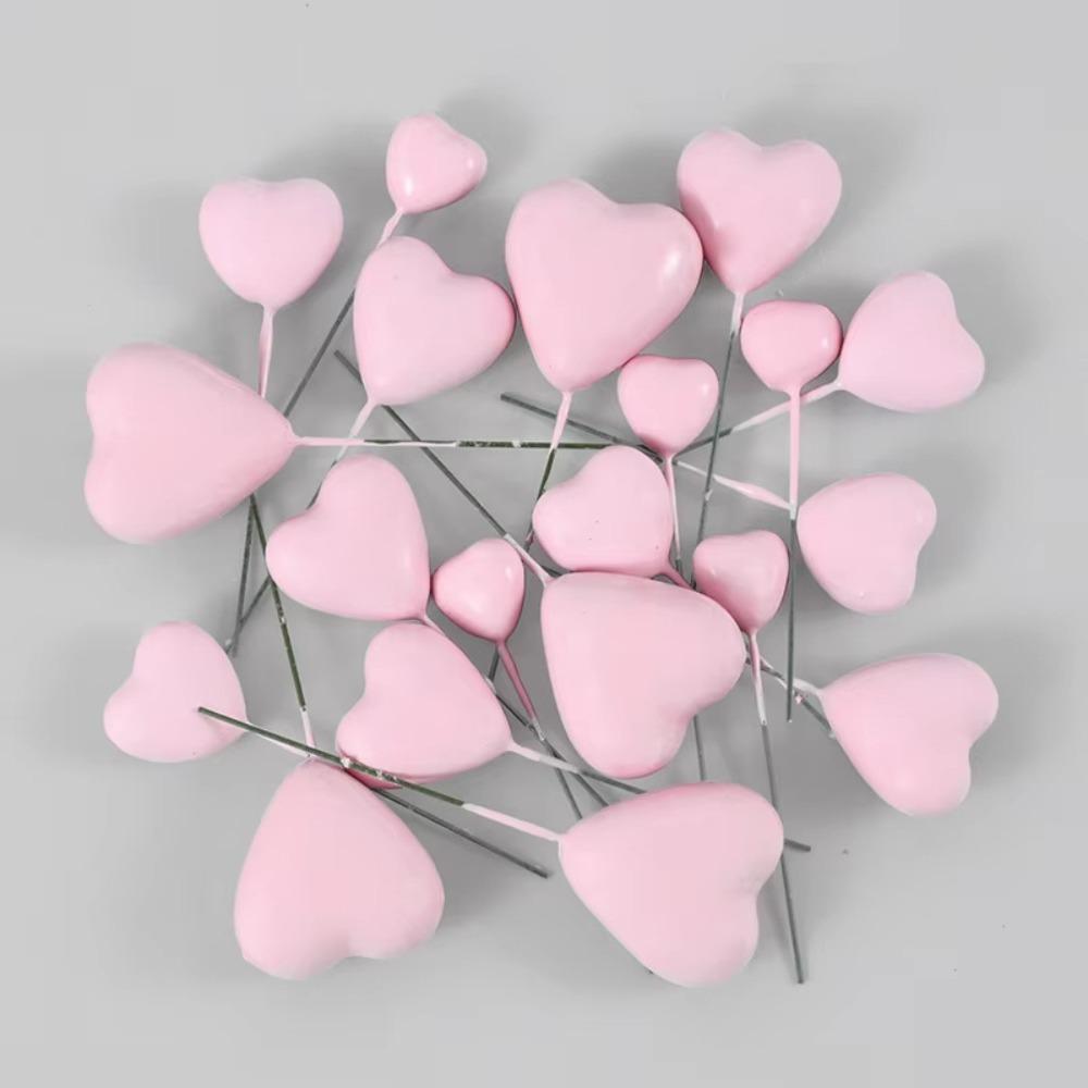 20PCS Glitter Balls Cake Topper Balls DIY Craft Glitter Cake Toppers For Wedding Celebration