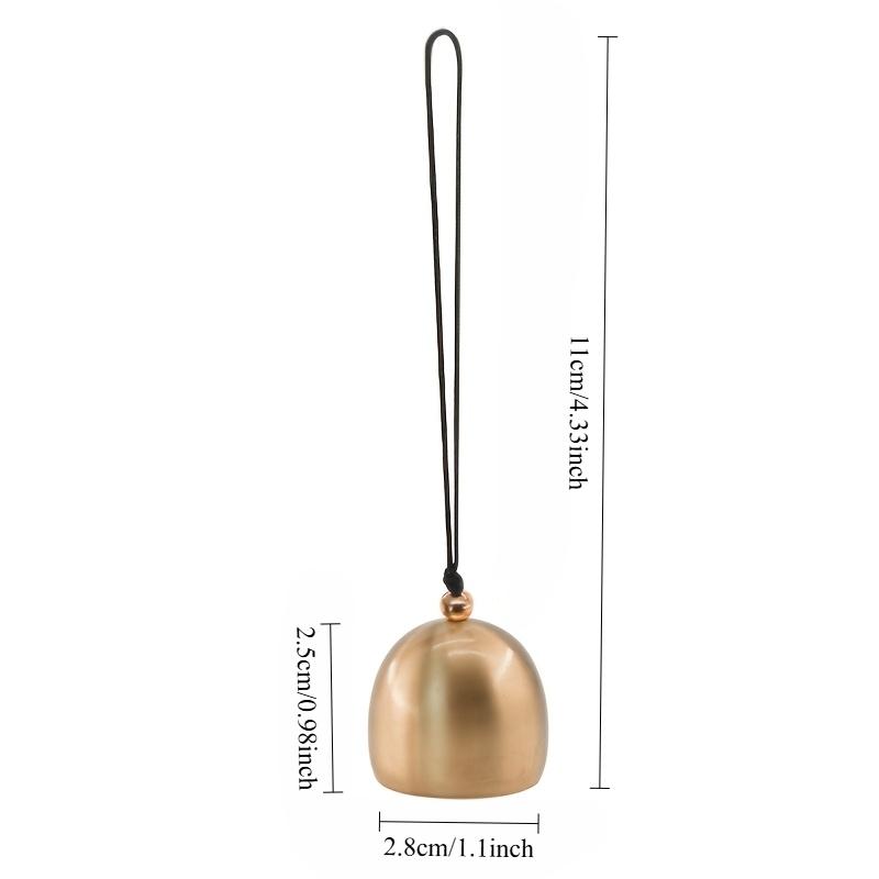 

5pcs Pure Copper Metal Wind Chime Pendant, Anti-Theft Door Decoration, Ideal for Birthday, Wedding, Christmas, Event Party 5pcs золотой