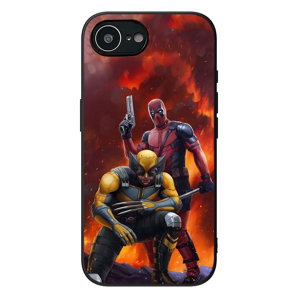Deadpool Marvel Dead Pool Casing Phone Cover for Xiaomi Redmi Note 13 14 ProPlus A4 A3 Pro Plus 13C Pro+ Note13 Note14 Soft Case