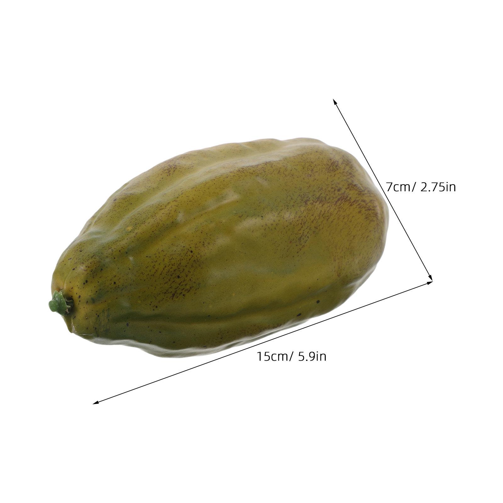 

Artificial Cocoa Fruit Realistic Fake Coffee Fruit Prop Coffee Shop Party Table Home Decoration Simulated Artificial Food Prop (Green,other) зелений