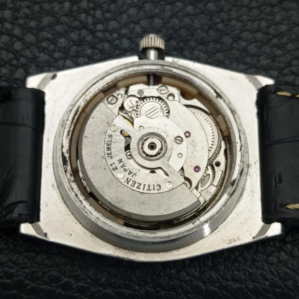 JAPAN VINTAGE CITIZEN AUTOMATIC BOY ORIGINAL DIAL WATCH a700352-5