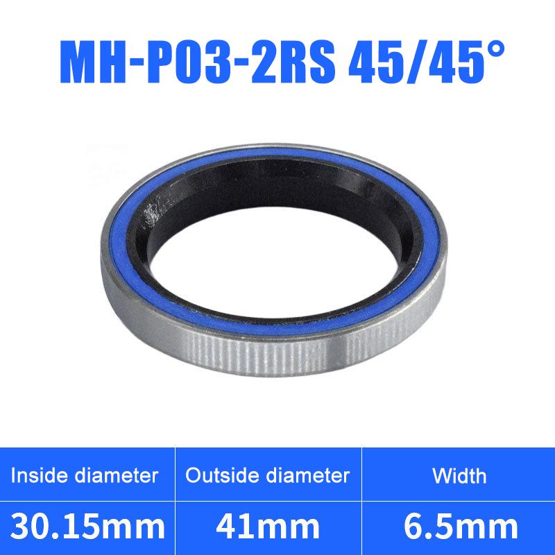 

1 шт. Подшипники для ремонта горного велосипеда 39 мм 41 мм 41,8 мм 46,9 мм 51,9 мм 52 мм Acb519H8 45° Универсальный подшипник рулевой колонки для велосипеда MH P03 2RS