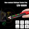 AC/DC Digital Display Multi-function Induction Test Pencil Sound/Light Alarm AC / 12~1000V Non-Contact Voltage Detector