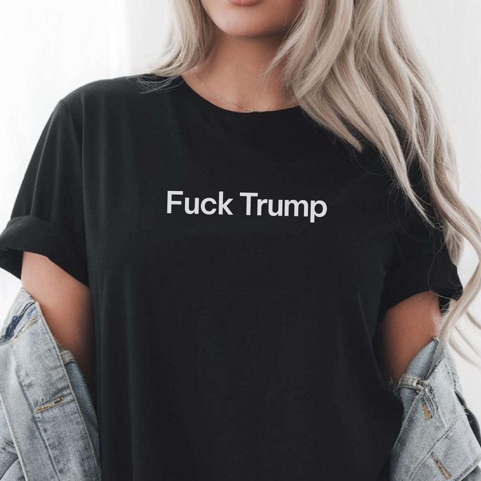 Fuck Trump Protest Shirt, Anti-Trump T-Shirt, Resist Political Tee, Rage Against The Government Tshirt, Anti ICE, Impeach 45, FDT M