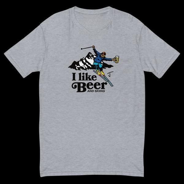 2026 I Like Beer Tshirt Graphic Cotton Tshirt Unisex Summer Short Sleeve Fashion Brand Tee Luxury Casual Vintage Tees