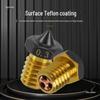 E3D V6 3D Printer High Flow Brass Nozzle, Hardened Steel Copper-Plated CHT Extruder Head, Clearance Sale.