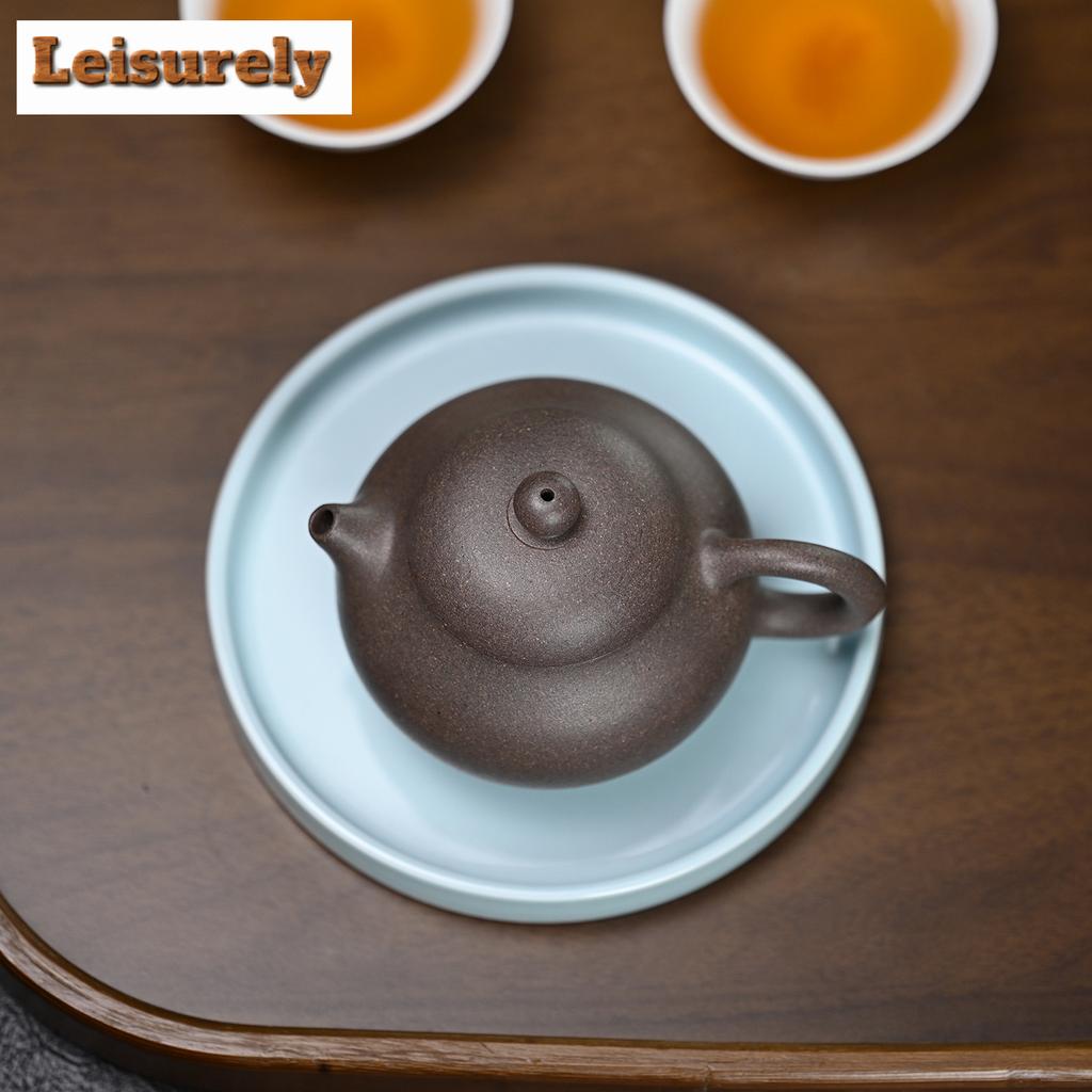 150ml Authentische Yixing Lila Ton Teekannen Handgefertigter Wen Dan Kessel Rohe Erz Hundert Maschen Sand Schlamm Kessel Mit Sieb Zisha Teeset