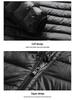 Men's Gray Lightweight Short Down Jacket - 2024 Autumn/Winter Trendy Casual Style