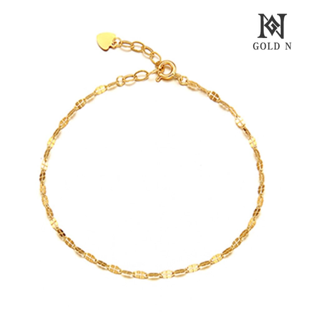 Gold N 14K Love One-Line Bracelet