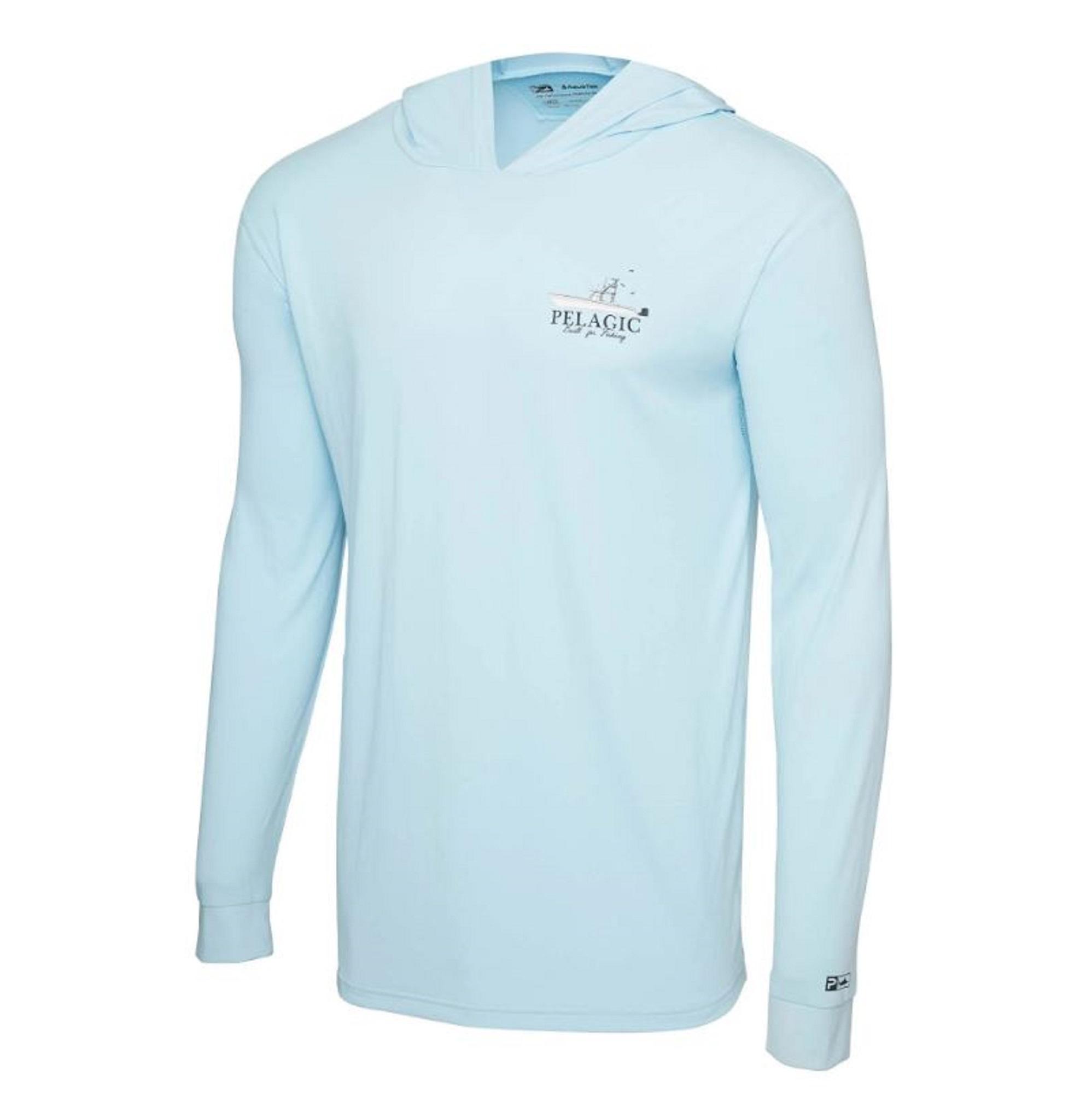 

Pelagic 1015 Fishing Shirt Hooded AquaTek Hoooded Let s Go LBL L (6675)
