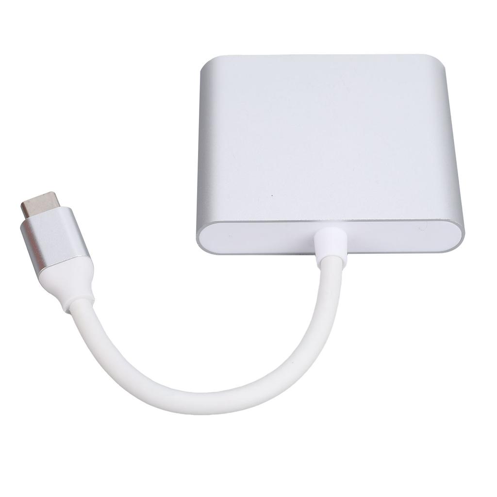 3 In 1 Type C Hub 8K Display Port USB PD Fast Charging Adapter Multiport Docking Station for Laptop Phone