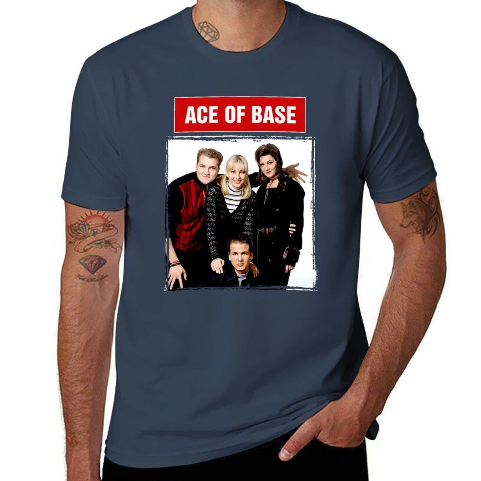 Ace Of Base Tshirt Summer Casual Loose Tshirt S