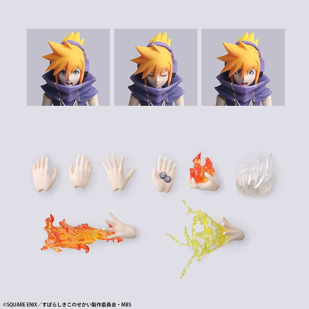 The World Ends With You The Animation Bring Arts Sakuraba Otoko PVC Painted Movable Figure