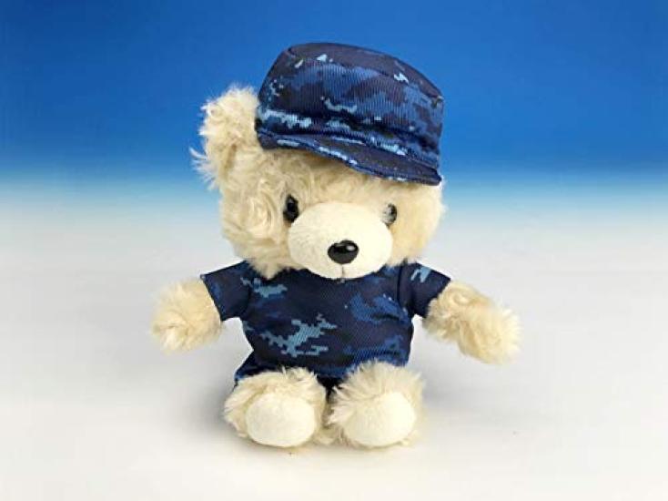 

Japan Maritime Self-Defense Force Digital Camouflage Bear Ball Chain Plush Toy [14cm] BEAR026