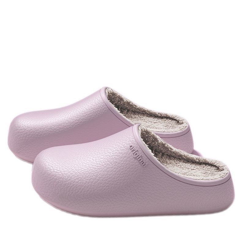 Operating Room Waterproof Cotton Slippers Autumn and Winter 2025 New Indoor Home Thick-soled Non-slip Velvet Warm Cotton Shoes