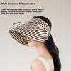 Breathable Nylons Sports Hat Wide Border Sun Hat and Quick Drying Fabric for Cycling Enthusiasts