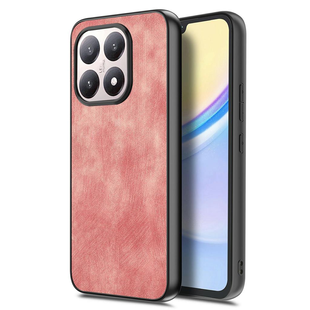 For Xiaomi 15T Case Shockproof Slim Retro Leather Phone Back Cover