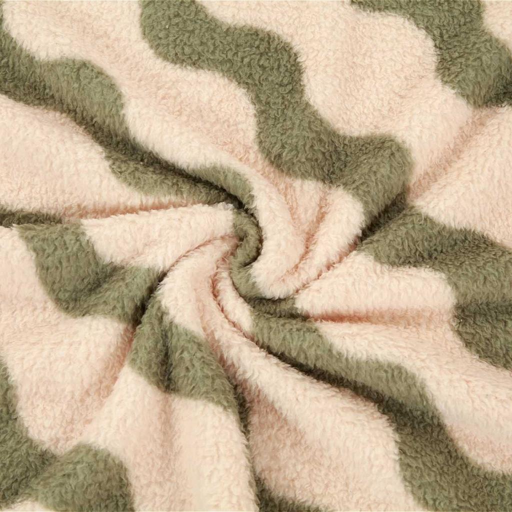 Thickened Blanket, Retro Loop Velvet Blanket, Dormitory Nap Blanket, Office Blanket, Machine Washable