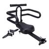 Front Mounted Toddler Bike Seat Guardrail Security Prevents Slipping Spokes Bike Seat Durable Metal Double Frame for
